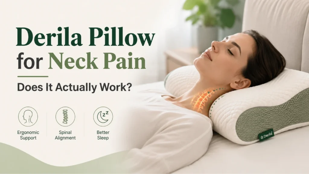 Derila Pillow for Neck Pain – Does It Actually Work?